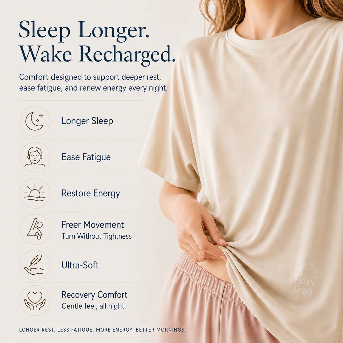 Cooling Long Pajama Set