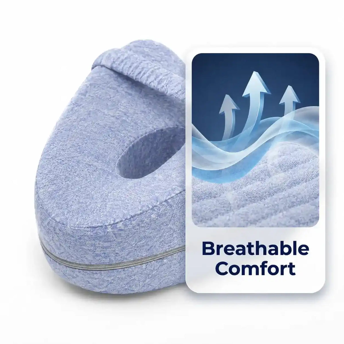 Contoured Knee Support Pillow