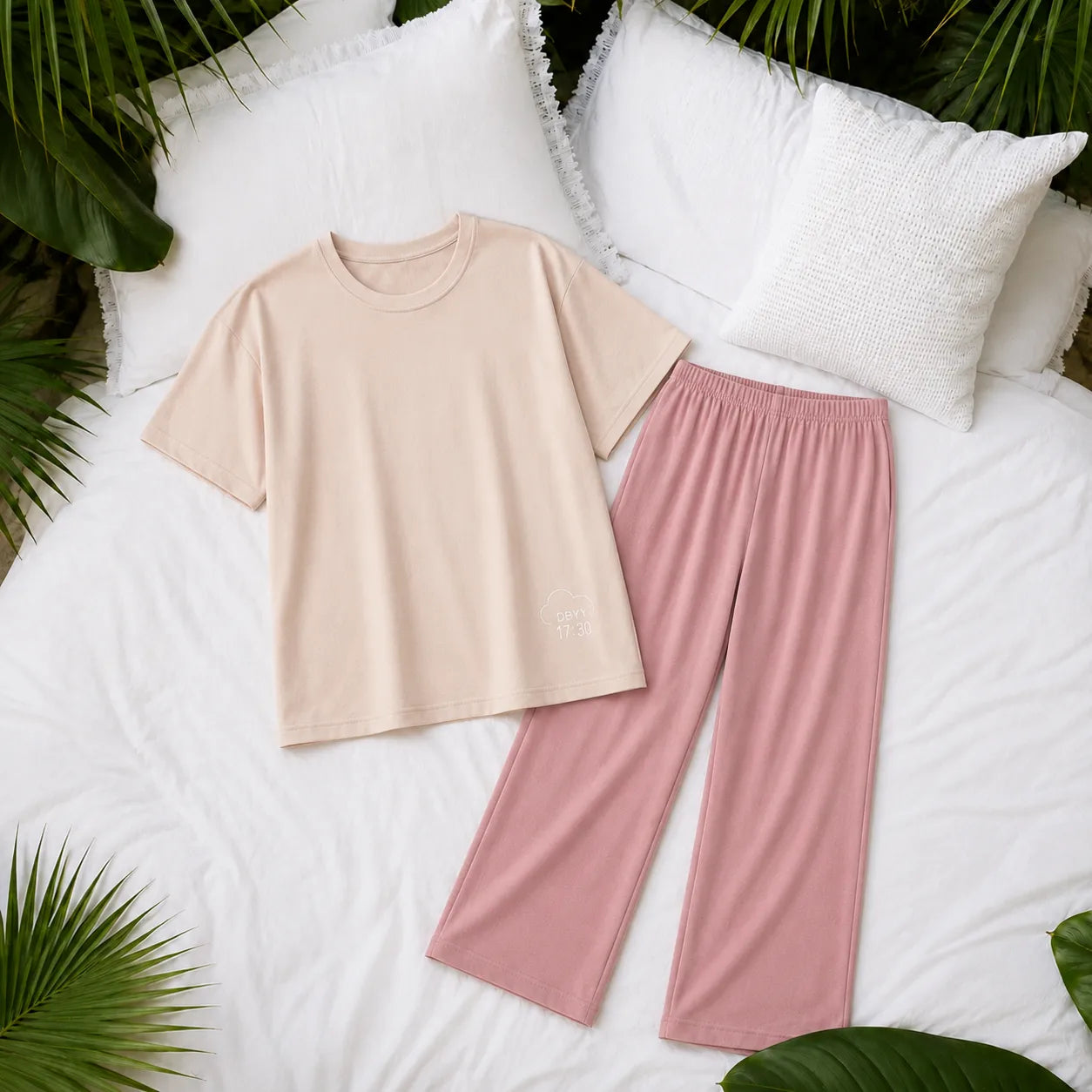 Cooling Long Pajama Set